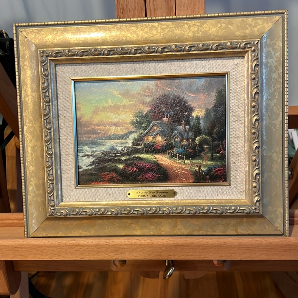 Thomas Kinkade  NEW DAY DAWNING